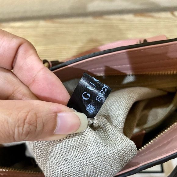 Authentic Gucci Guccisima Crossbody Handbag Light Pink - Picture 14 of 16